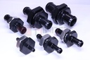 Minijet Bulkhead Fittings - routes water through bulkhead plates to another hose