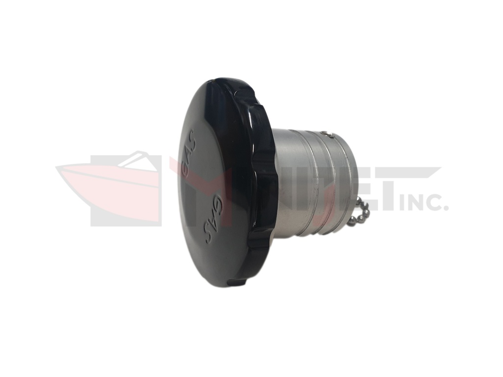 Billet Aluminum Fuel Cap with Retainer-Chain