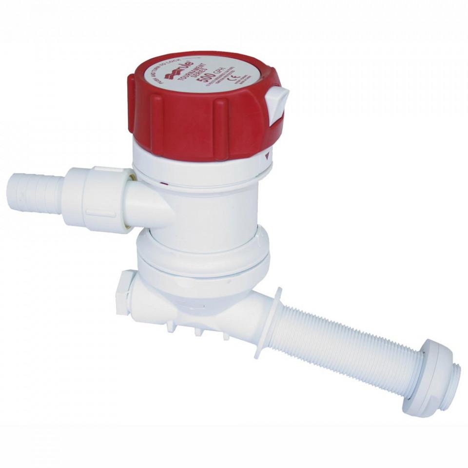 Livewell / Baitwell Kit - (Pump, Aerator, Hose, Filter, Drain-plug)