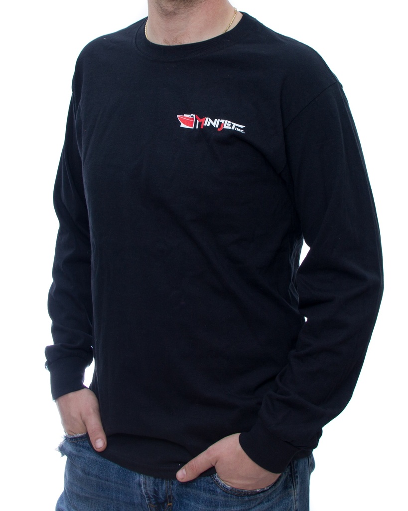 Minijet Inc Black Long Sleeve T-Shirt