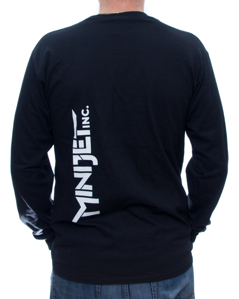 Minijet Inc Black Long Sleeve T-Shirt