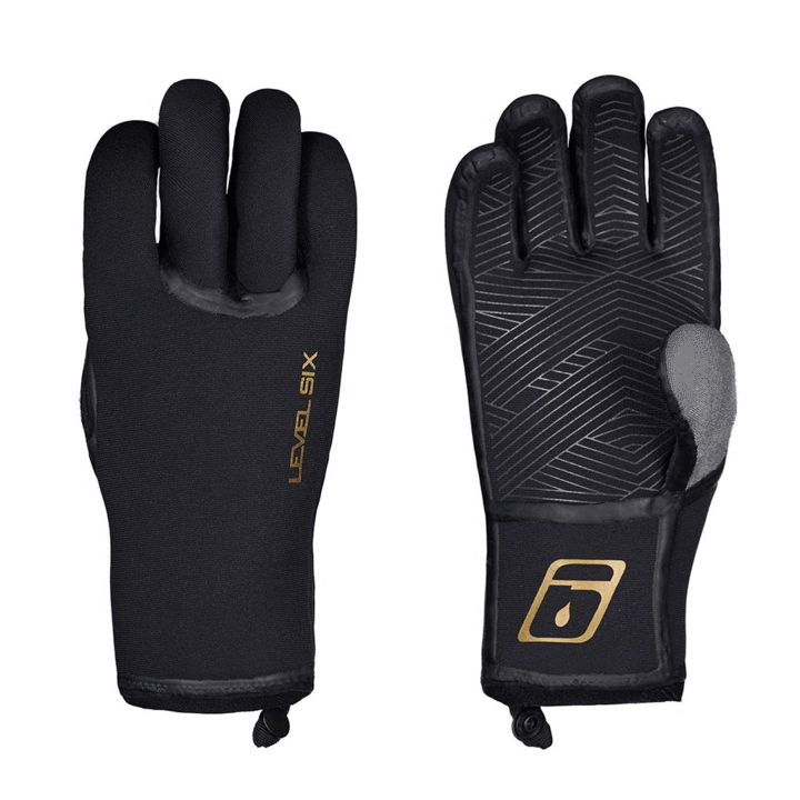 Neoprene Gloves - 3mm - Level 6 Granite (X Small)