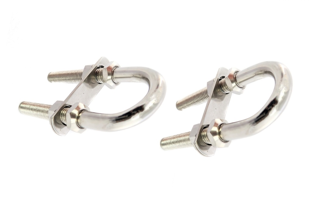 [002-035-222-206-03660] Transom Tie Down U-Bolt - Stainless