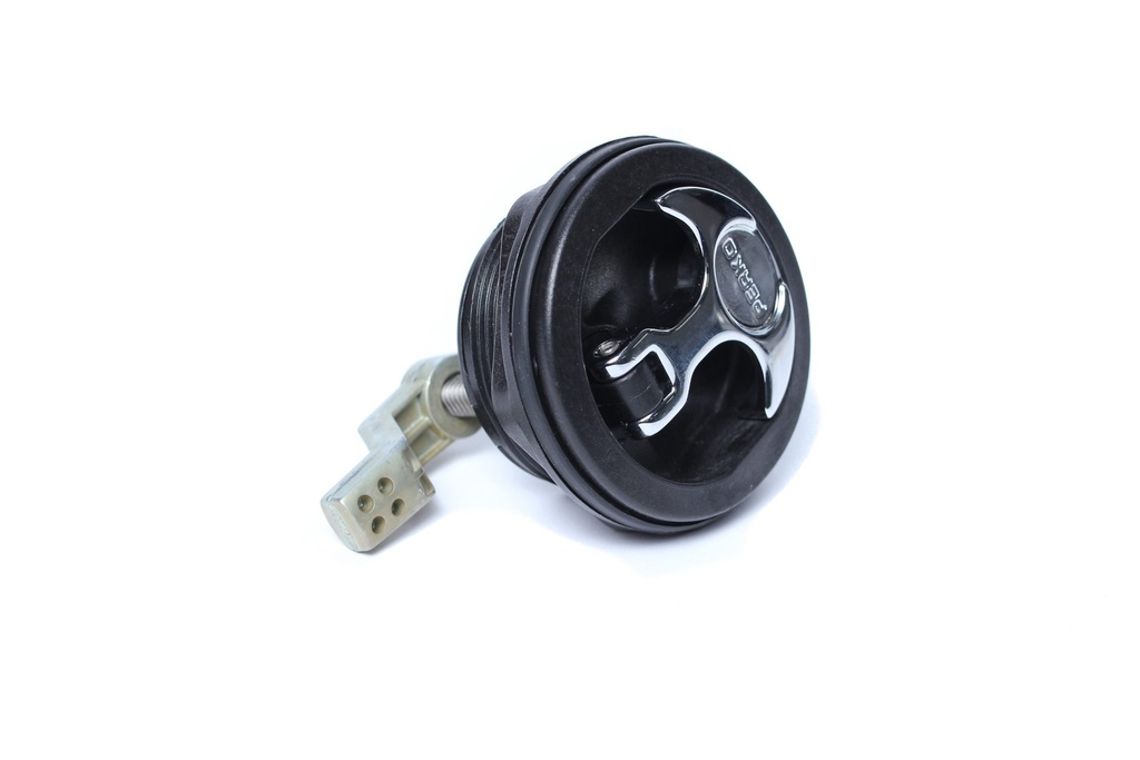 [002-006-222-9-1092DP1BLK] Perko Adjustable Surface-Mount Cover Latch